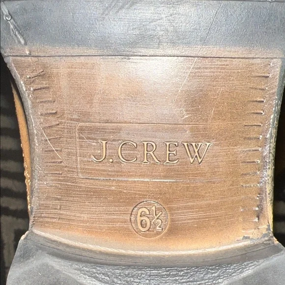 J. Crew Brown Combat & Moto Boots - Picture 3 of 4